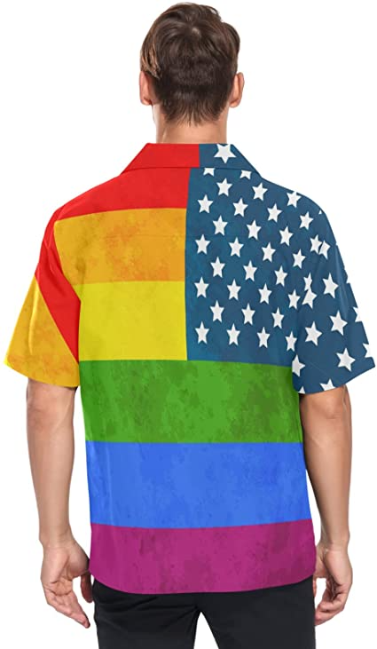 Hawaiian Shirt Gay, Hawaiian Pride Shirts, Lgbt Hawaiian Shirt, Gay Pride Hawaiian Shirt HO4606