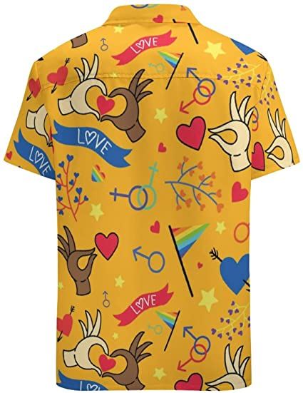 Love Pride Love Is Love Hawaii Shirt, Hawaiian 3D T Shirt For Lesbian, Gaymer Gift Hawaiian Shirt HO4628