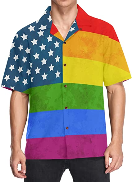 Hawaiian Shirt Gay, Hawaiian Pride Shirts, Lgbt Hawaiian Shirt, Gay Pride Hawaiian Shirt HO4606