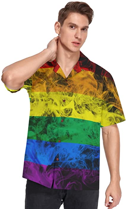 Lgbtq Hawaiian Shirts Short Sleeve Summer Beach, Gift For Pride Month, Hawaii Shirt For Gaymer HO4536