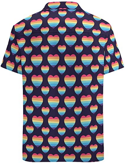 Gay Hawaiian Shirts, Gay Pride Hawaiian Shirt, Hawaiian Shirts For Women, Pride Hawaii Shirt HO4540