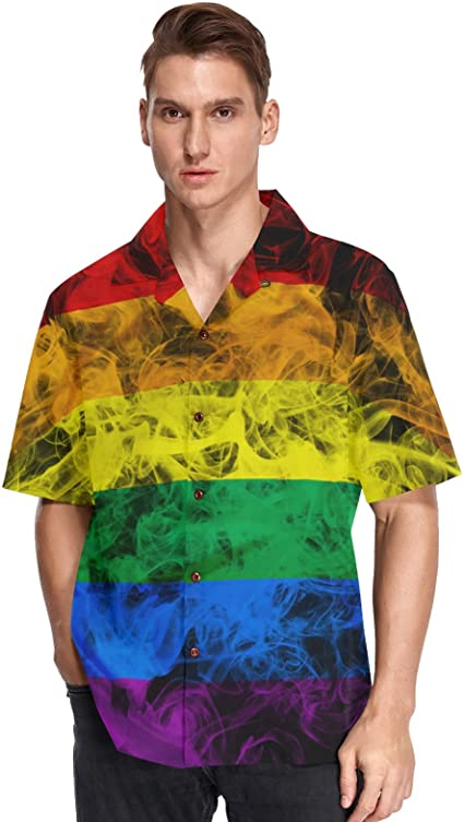 Lgbtq Hawaiian Shirts Short Sleeve Summer Beach, Gift For Pride Month, Hawaii Shirt For Gaymer HO4536