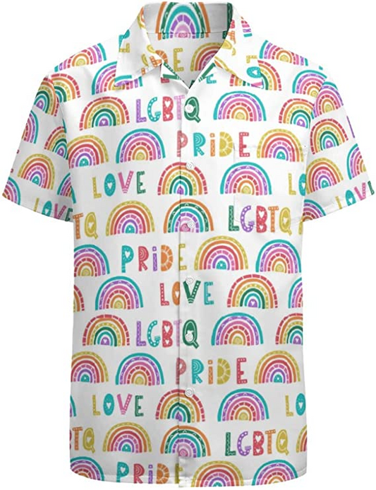 Lgbtq Pride Hawaiian Shirt, Pride Month Clothing, Gay Pride Apparel, Hawaii 3D T Shirt For Gaymer HO4618