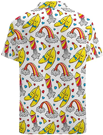 Banana Hawaiian Shirt, Pride Month Rainbow Lgbt Print Summer Hawaiian Shirts Beach Shirts Gift HO4649