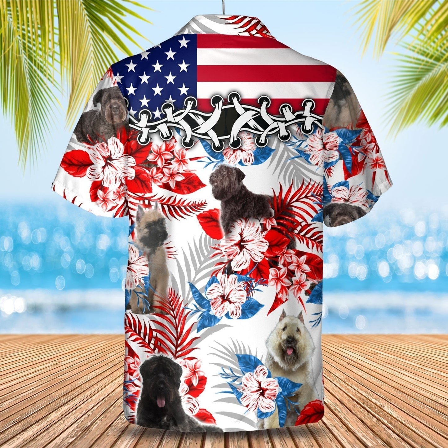 Bouvier des Flandres Hawaiian Shirt - Summer aloha shirt, Hawaiian shirt for Men and women HO0695