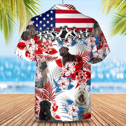 Bouvier des Flandres Hawaiian Shirt - Summer aloha shirt, Hawaiian shirt for Men and women HO0695