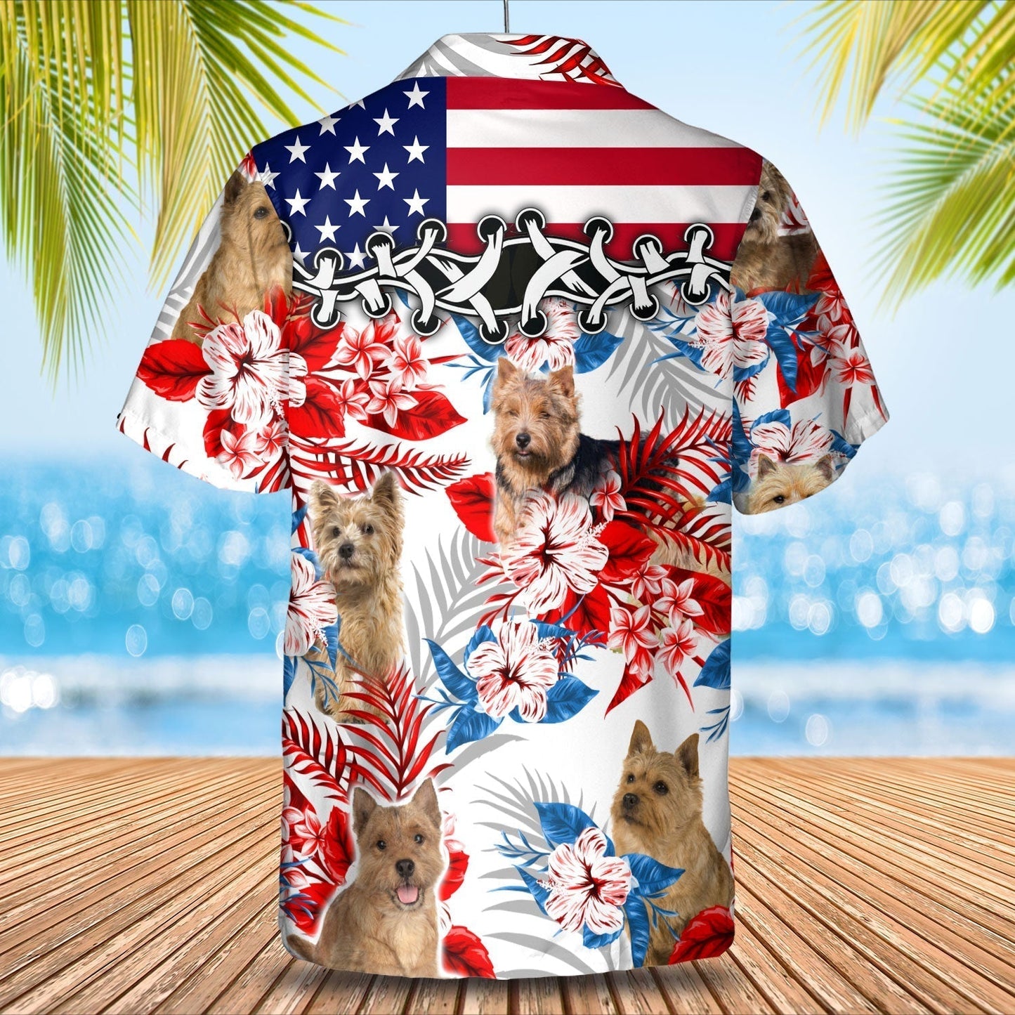 Norwich Terrier Hawaiian Shirt - Summer aloha shirt, Hawaiian shirt for Men and women HO0702