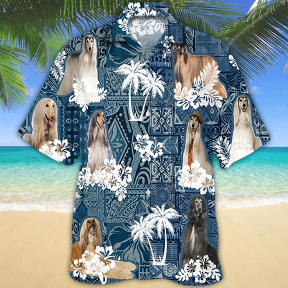 Afghan Hound Hawaiian Shirt HO1581