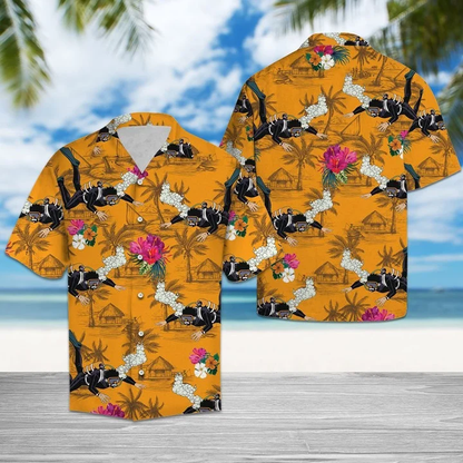 All About Scuba Diving Tropical Flowers Hawaiian Shirt HO1906