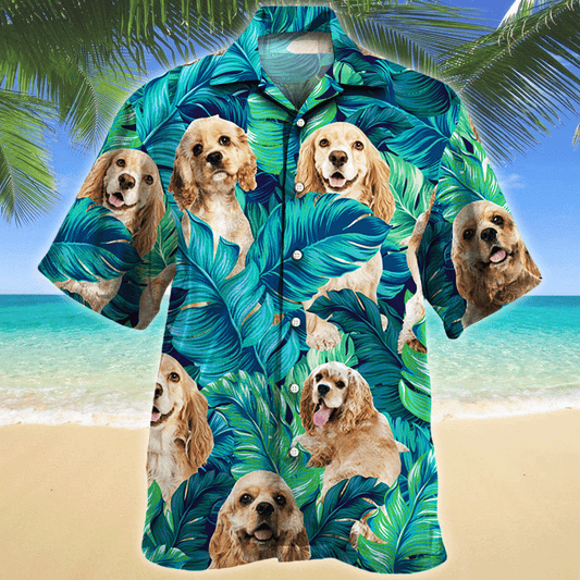 American Cocker Spaniel Dog Lovers Gift Hawaiian Shirt HO2348