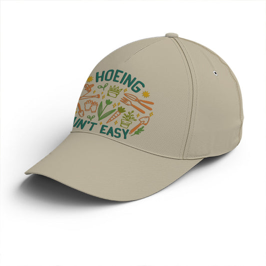 Hoeing Ain't Easy Plants Gardening Baseball Cap Lasfour CO0912