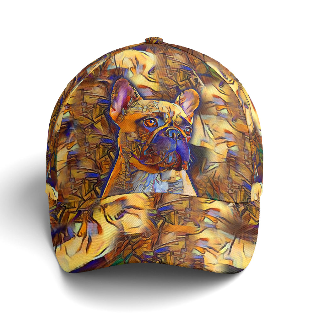 Painting Style Pug Dog Baseball Cap Lasfour CO0929