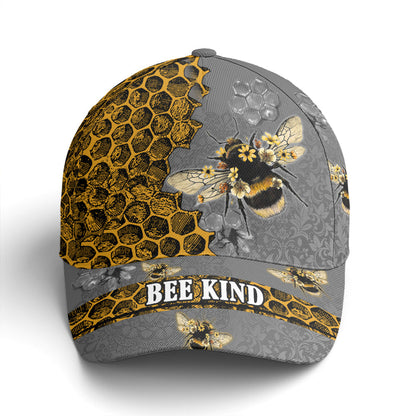 Bee Kind Vintage Baseball Cap Lasfour CO0767