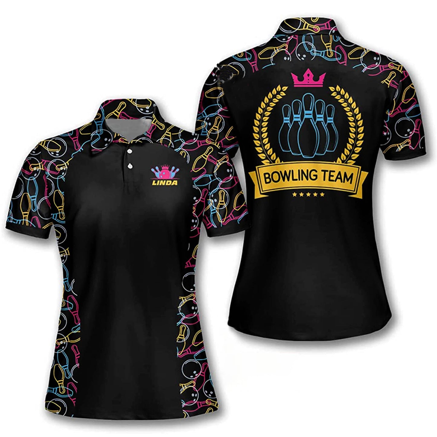 Custom Bowling Shirts For Women BW0012