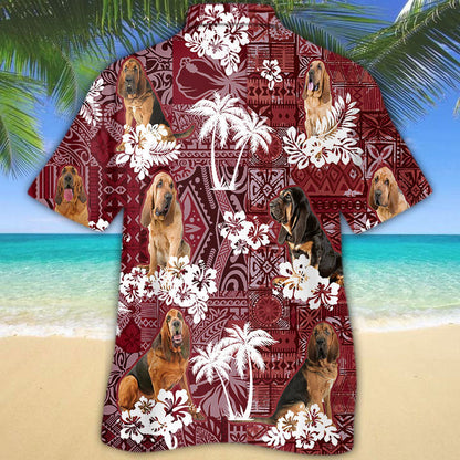 Bloodhound Hawaiian Shirt, Dog Hawaiian Shirts For Summer HO5162