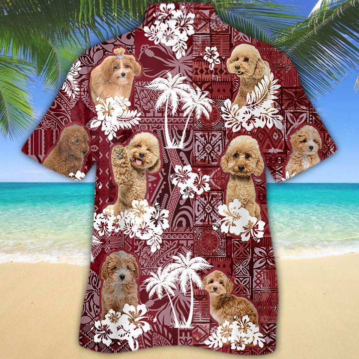 Maltipoo Hawaiian Shirt, Dog Hawaiian Shirt, Gift For Dog Lovers HO5224