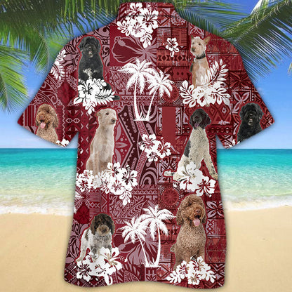 Portuguese Hawaiian Shirt, Dog All Over Printed On Hawaii Shirts Short Sleeve HO5239
