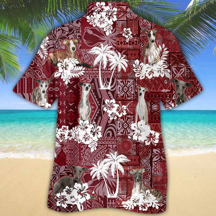 Whippet Hawaiian Shirt, Summer Gift To Dog Lovers HO5267