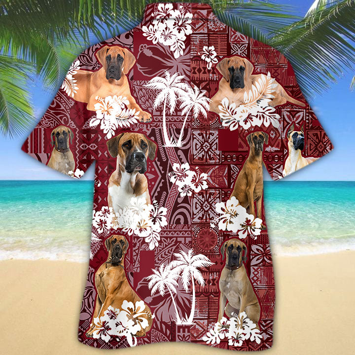 Great Dane 3 Hawaiian Shirt, Hawaiian Shirt For Dog Lovers HO5204