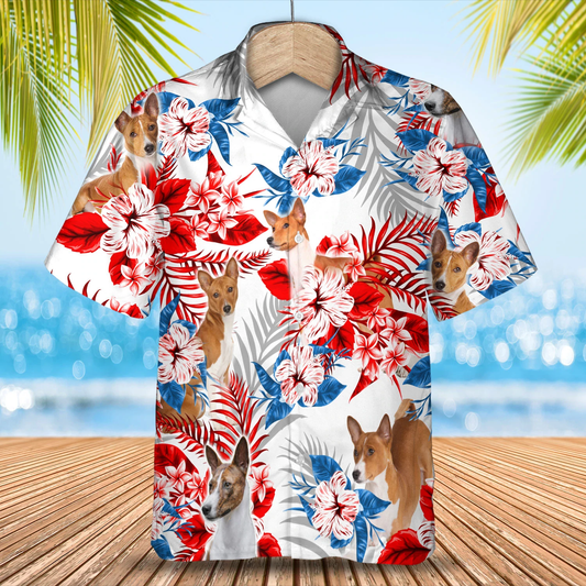Basenji Hawaiian Shirt - Gift for Summer, Summer aloha shirt, Hawaiian shirt for Men and women HO0645