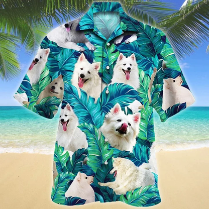 Best Gift For American Eskimo Dog Lovers Hawaiian Shirt HO2178