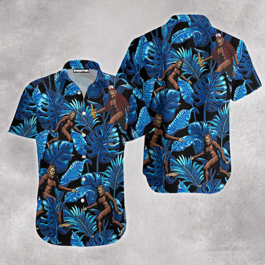 Bigfoot Aloha Hawaiian Shirts For Men & For Women HO0203