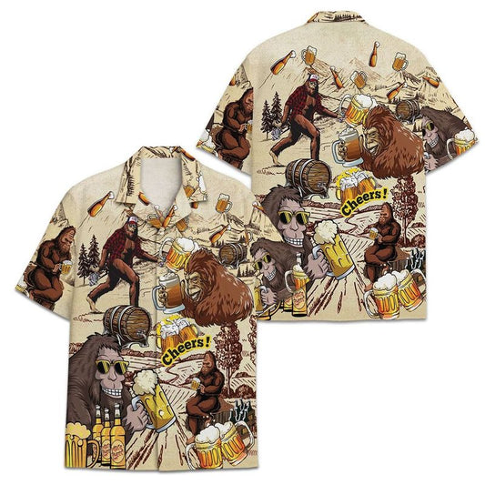 Bigfoot Beer Aloha Hawaiian Shirts For Men and Women HO2364