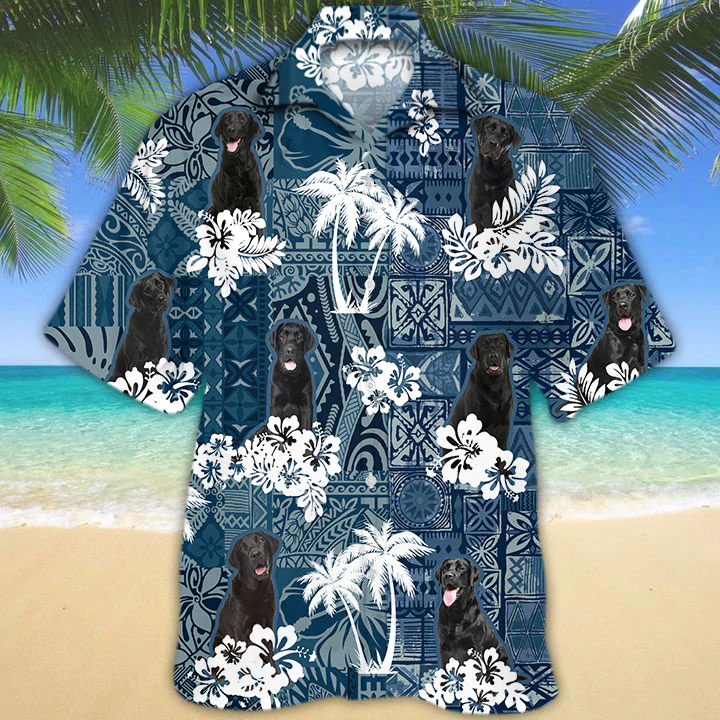 Black Labrador Hawaiian Shirt HO1597