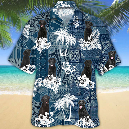 Black Labrador Hawaiian Shirt HO1597