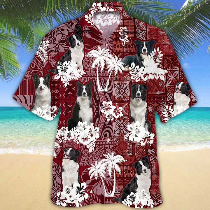 Border Collie 2 Hawaiian Shirt HO1499