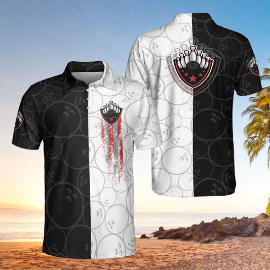 Custom Bowling Polo Shirts Men Women BO0285