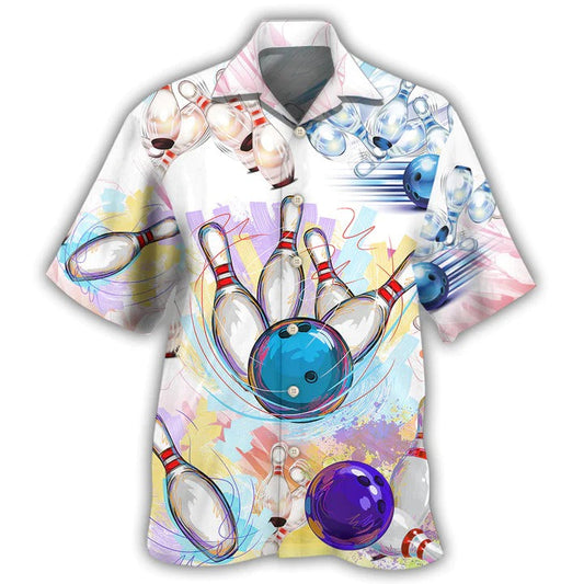 Bowling Hawaiian Shirt For Men And Women, Beautiful Premium Hawaiian Shirt For Bowling Team HO4766