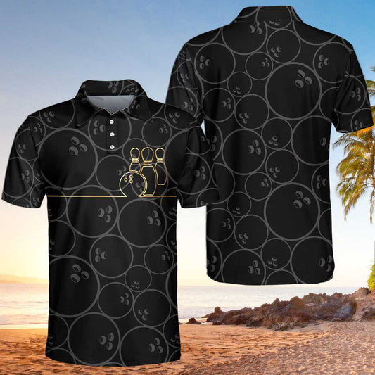 Custom Bowling Polo Shirts Men Women BO0117