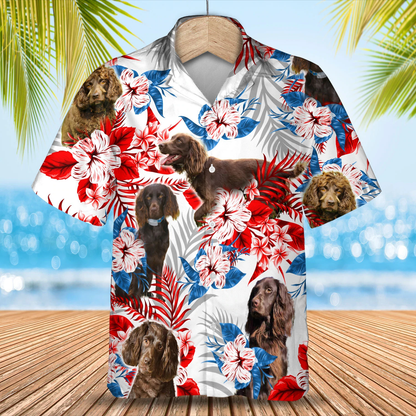 Boykin Spaniel Hawaiian Shirt, Dog Summer aloha shirt, Men Hawaiian shirt, Women Hawaiian shirt HO0825