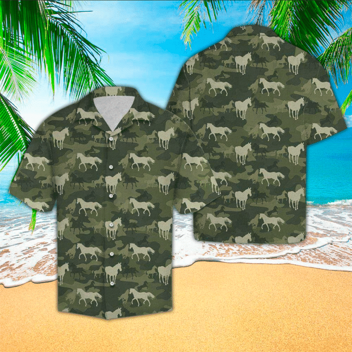 Horse Pattern Hawaiian Shirt for men, Women HO2195