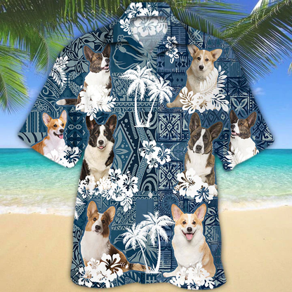 Cardigan Welsh Corgi Hawaiian Shirt HO1526