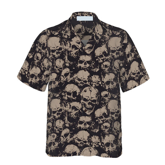 Skull And Cool Hawaiian Shirt For men, Summer gift, Gift for skull lover HO2908