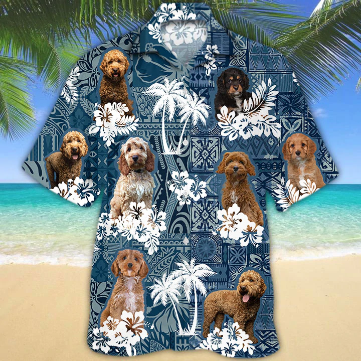 Cavapoo Hawaiian Shirt, Dog Summer Aloha Hawaiian Shirt for Men, Women HO2432