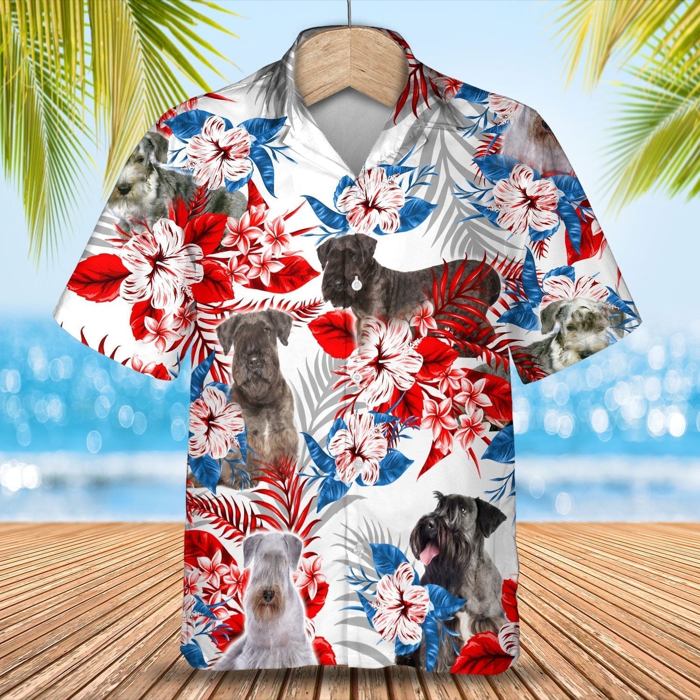 Cesky Terrier Hawaiian Shirt - Gift for Summer, Summer aloha shirt, Hawaiian shirt for Men and women HO0656