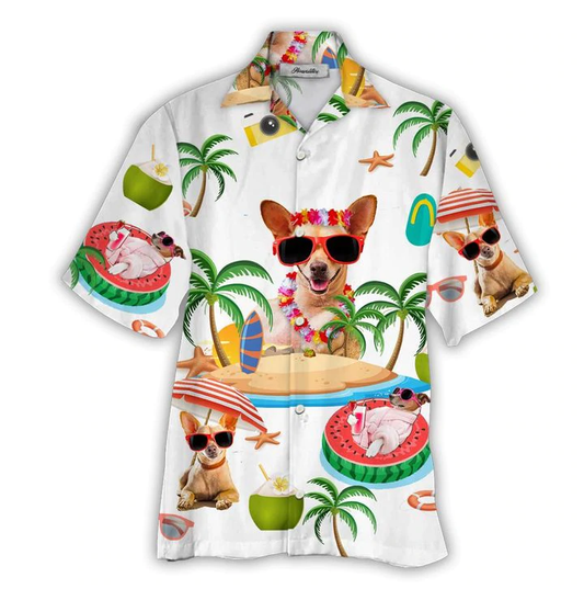 Chihuahua Hawaiian Shirt For Men & Women, Gift for dog lovers HO2283