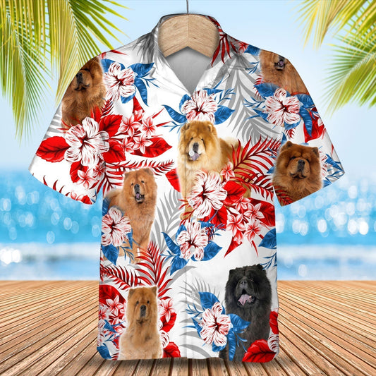 Chow Chow Hawaiian Shirt- Summer aloha shirt, Hawaiian shirt for Men and women HO0690