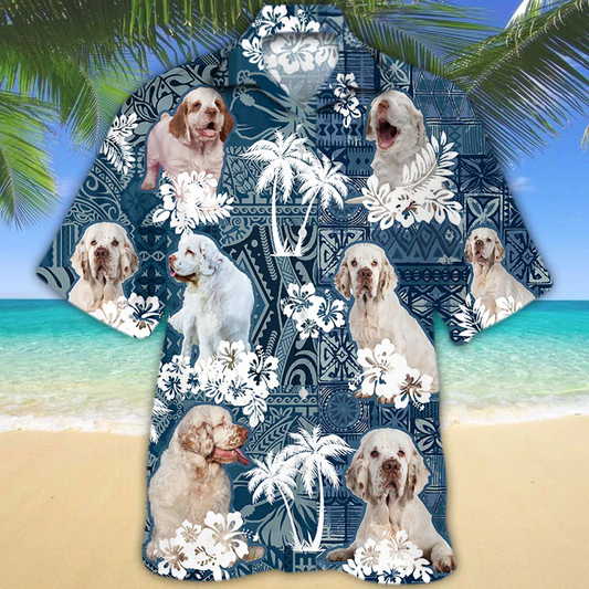 Clumber Spaniel Hawaiian Shirt HO1492