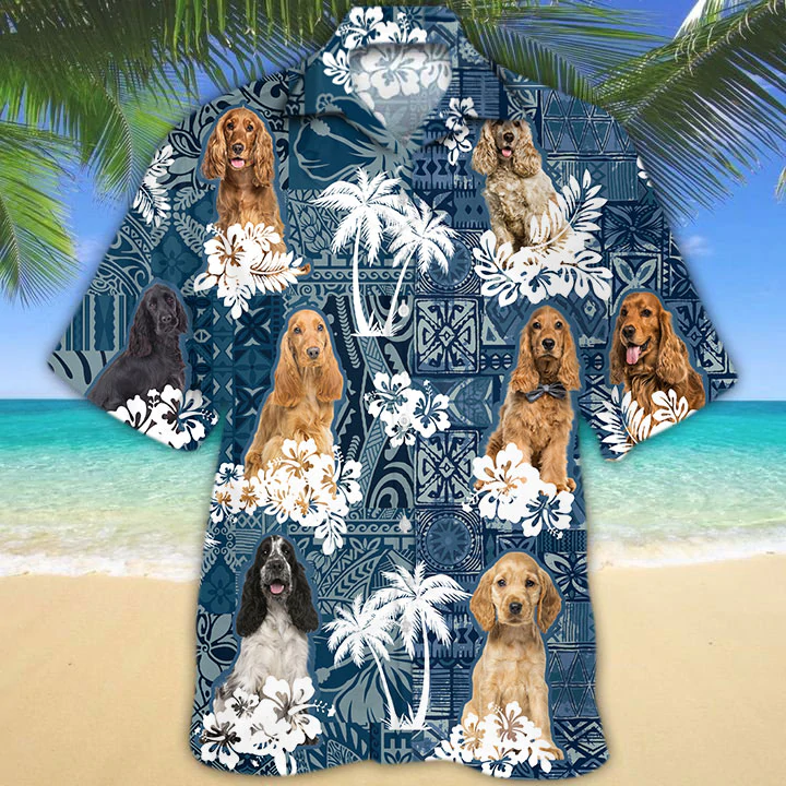 Cocker Spaniel Hawaiian Shirt HO1534