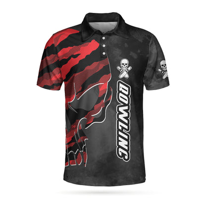 Custom Skull Bowling Polo Shirts Unisex BO0311