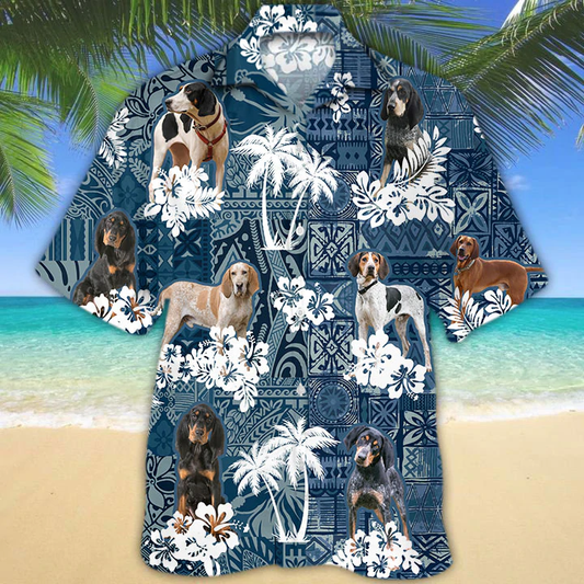 Coonhound Hawaiian Shirt HO1532