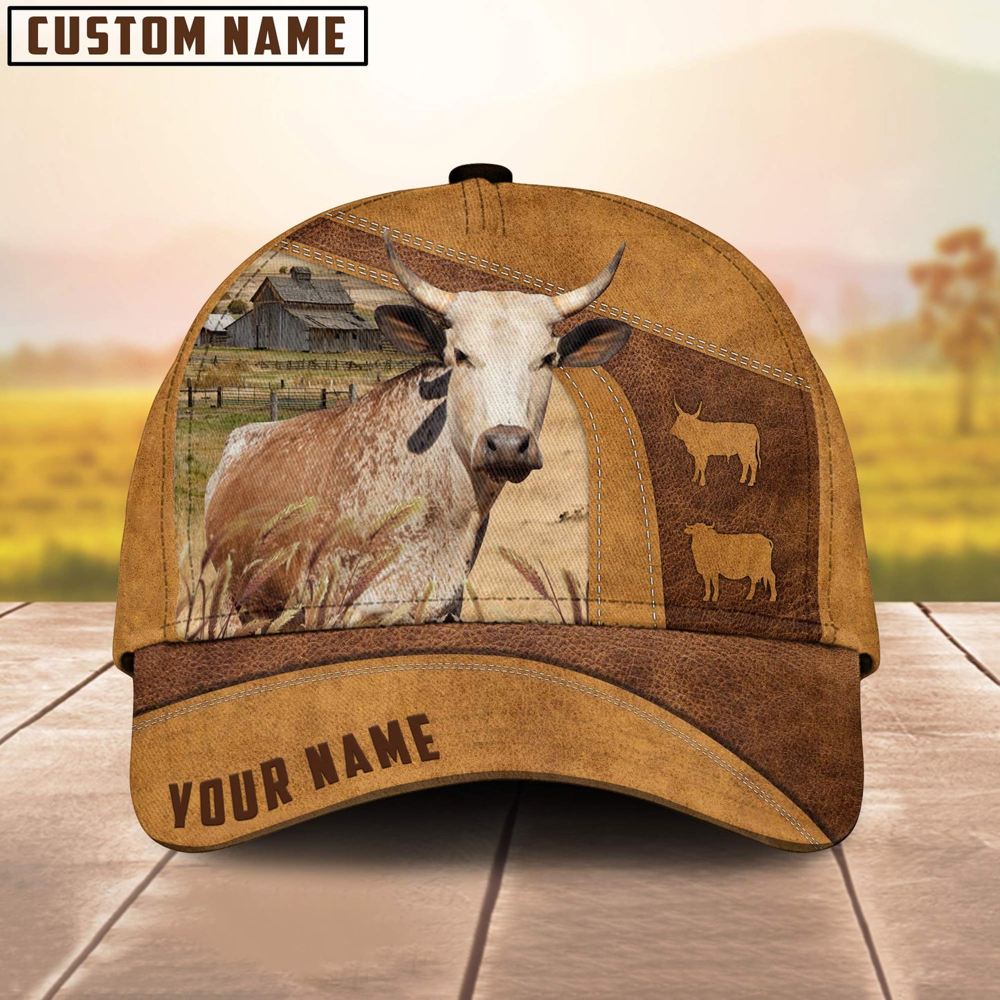 Custom Name Corriente Cattle Cap , Cattle Hat, Farm Baseball Hat, Cap Hat For Farmer Farm Lover CO1031