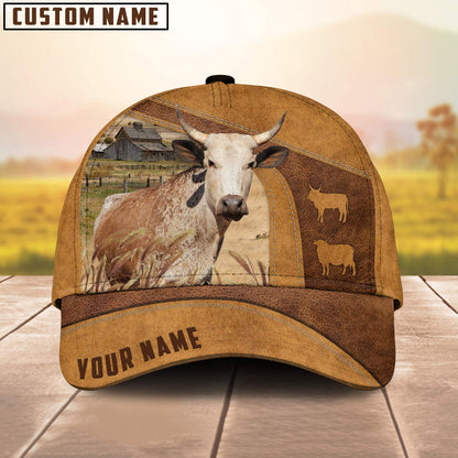 Custom Name Corriente Cattle Cap , Cattle Hat, Farm Baseball Hat, Cap Hat For Farmer Farm Lover CO1031