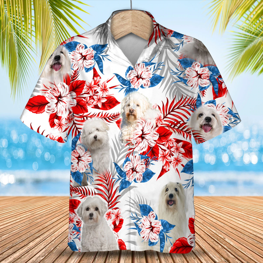 Coton de Tulear Hawaiian Shirt - Gift for Summer, Summer aloha shirt, Hawaiian shirt for Men and women HO0646