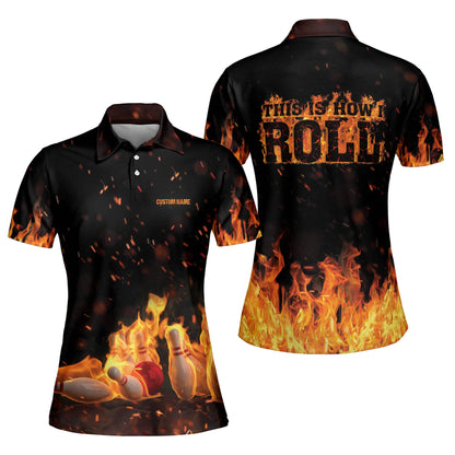 This Is How I Roll Bowling Polo Shirts BW0049