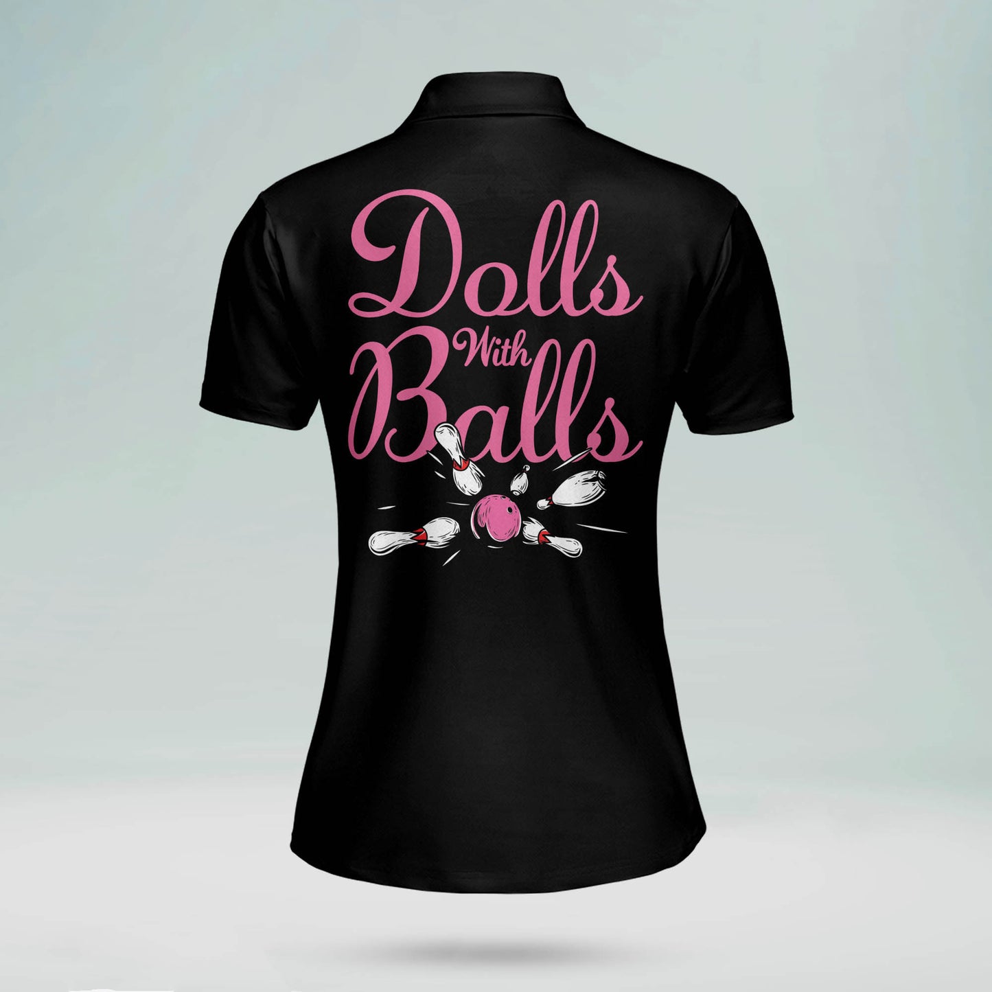 Custom Doll With Balls Bowling Polos BW0071